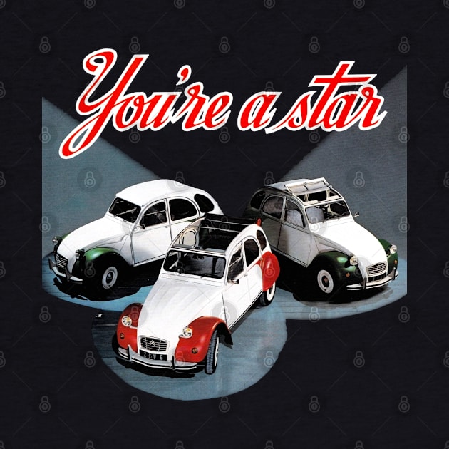 2cv - YOU'RE A STAR - brochure by Throwback Motors